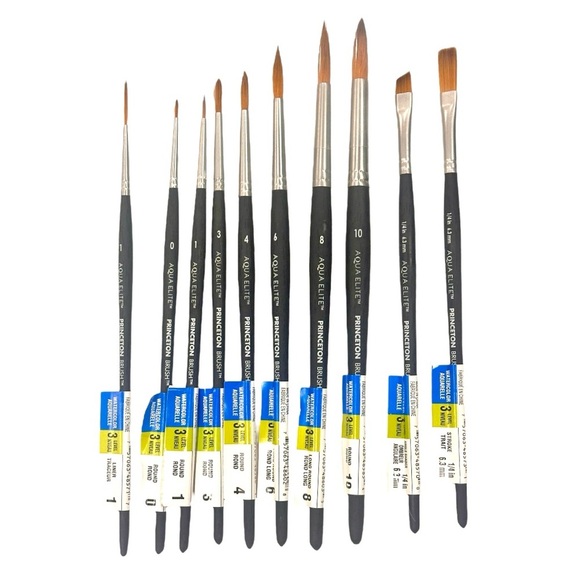 Daniel Smith + Winsor & Newton Watercolor Paint Sets Bundled w/ 10 Paintbrushes - Picture 2 of 16